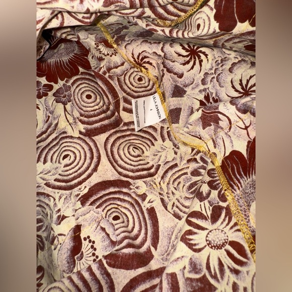 NWOT Ulla Johnson Avery tires Midi Gown in Amber Sz 4 - Picture 7 of 8